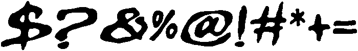 Meganors otf (400) Font OTHER CHARS
