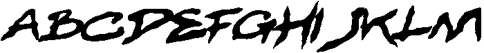 Meganors otf (400) Font UPPERCASE