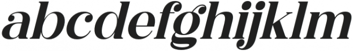 Megasta Signateria Serif Italic otf (400) Font LOWERCASE