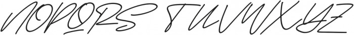 Megasta Signateria Signature Italic otf (400) Font UPPERCASE