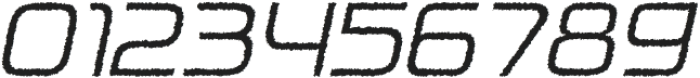 Megatrans Rough Italic otf (400) Font OTHER CHARS