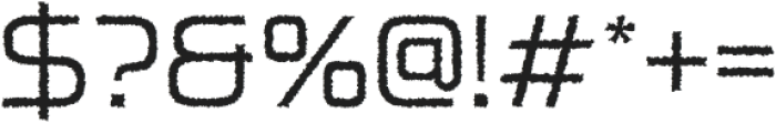 Megatrans Rough Regular otf (400) Font OTHER CHARS
