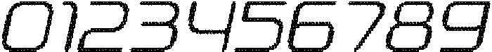 Megatrans Rounded Disco Italic otf (400) Font OTHER CHARS