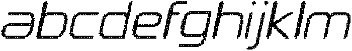 Megatrans Rounded Disco Italic otf (400) FONT