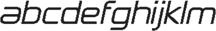 MegatransPixel-Regular otf (400) Font LOWERCASE