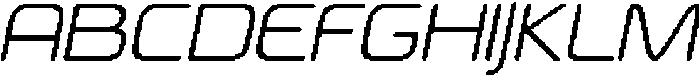 MegatransRoundedPixel-Regular otf (400) Font UPPERCASE