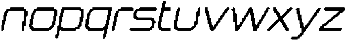 MegatransRoundedPixel-Regular otf (400) Font LOWERCASE