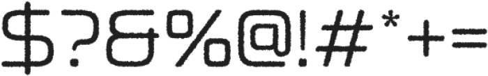 MegatransRoundedRough-Regular otf (400) Font OTHER CHARS