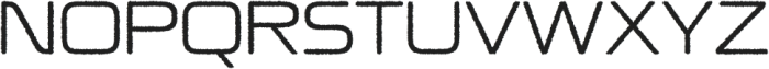 MegatransRoundedRough-Regular otf (400) Font UPPERCASE