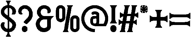 Megatron otf (400) Font OTHER CHARS