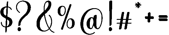Meghan-Regular otf (400) Font OTHER CHARS