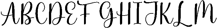 Meghan-Regular otf (400) Font UPPERCASE