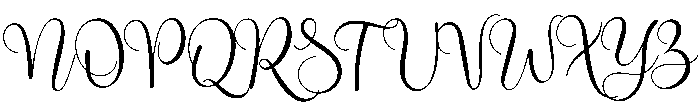 Meghan Regular otf (400) Font UPPERCASE