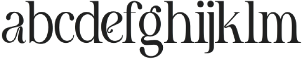 Meghan-Regular otf (400) Font LOWERCASE