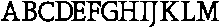 Megi ttf (400) Font UPPERCASE