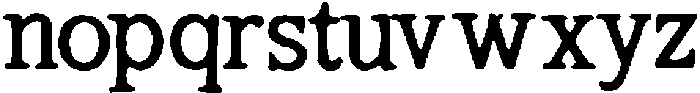 Megi ttf (400) Font LOWERCASE