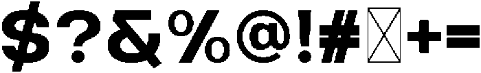 Megib Regular otf (400) Font OTHER CHARS
