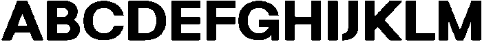 Megib Regular otf (400) Font UPPERCASE