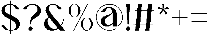 Megiko otf (400) Font OTHER CHARS