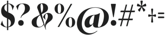 Megilona Black Condensed otf (900) Font OTHER CHARS