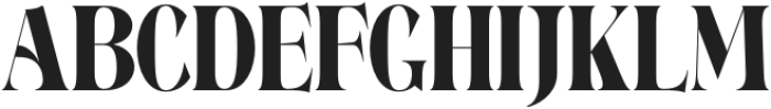 Megilona Black Condensed otf (900) Font UPPERCASE