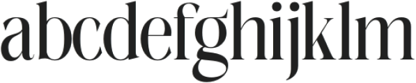 Megilona Condensed otf (400) Font LOWERCASE