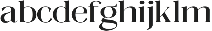 Megilona Expanded otf (400) Font LOWERCASE