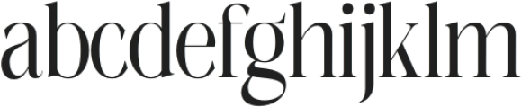 Megilona Light Condensed otf (300) Font LOWERCASE