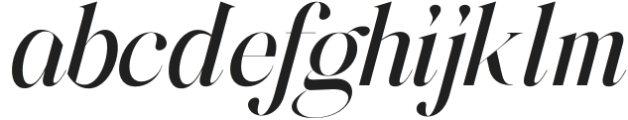 Megivia Italic Regular otf (400) FONT