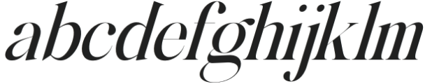 Megivia Slant Regular otf (400) FONT
