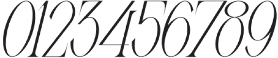 Meglona Italic otf (400) Font OTHER CHARS