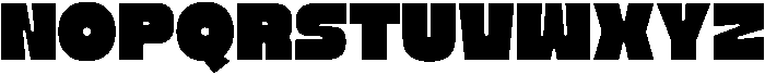 Megra Regular otf (400) Font UPPERCASE