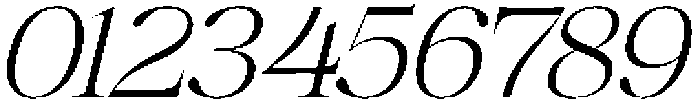 Megria Italic otf (400) Font OTHER CHARS