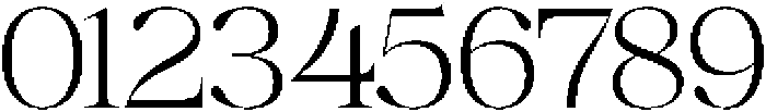 Megria otf (400) Font OTHER CHARS
