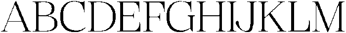 Megria otf (400) Font UPPERCASE