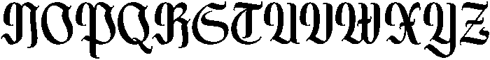 Megrok Regular otf (400) Font UPPERCASE