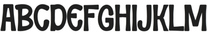 Mehogan Regular otf (400) Font UPPERCASE