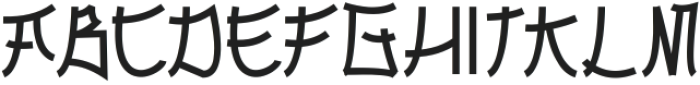 Mehwae Regular ttf (400) Font LOWERCASE