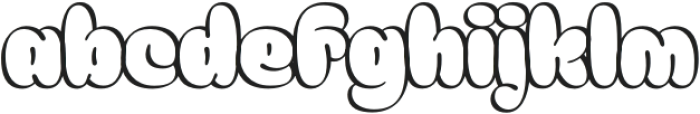 Meila Stroke Regular otf (400) Font LOWERCASE