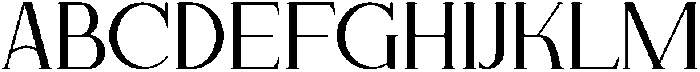 Mekchon Regular otf (400) Font UPPERCASE