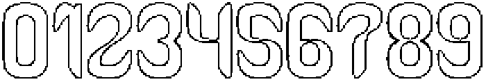 Melancholic Romance-Hollow otf (400) Font OTHER CHARS