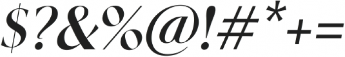 Melange Bold Italic ttf (700) Font OTHER CHARS