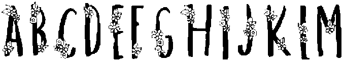 Melange Regular otf (400) Font UPPERCASE