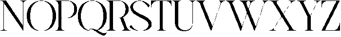Melange otf (400) Font UPPERCASE