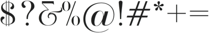 Melanic Black Serif Regular otf (900) Font OTHER CHARS