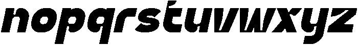 Melankole Italic otf (400) Font LOWERCASE