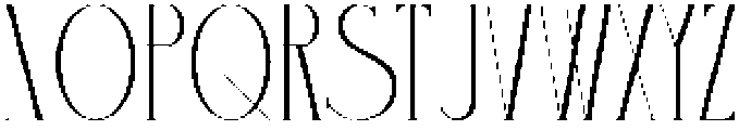 Melati Regular otf (400) Font UPPERCASE