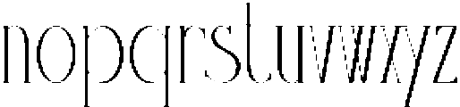 Melati Regular otf (400) Font LOWERCASE