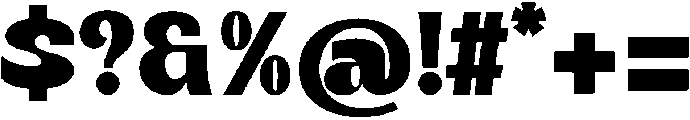 Melatonas - Bold DIsplay Font Regular otf (700) Font OTHER CHARS