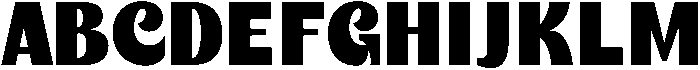 Melatonas - Bold DIsplay Font Regular otf (700) Font UPPERCASE